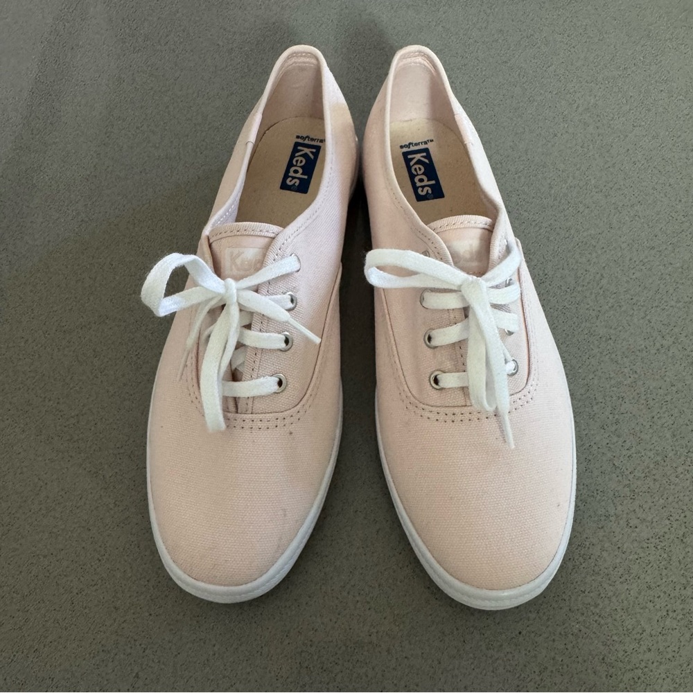Keds Blush Canvas Sneakers - Picture 2 of 10